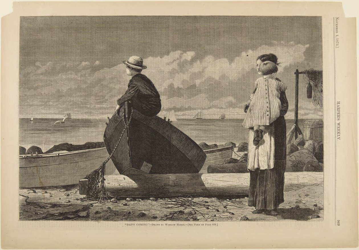 Far kommer! af Winslow Homer