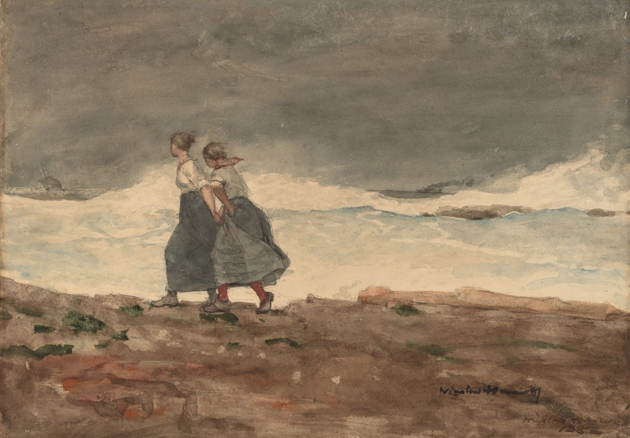 Fare, 18831887. af Winslow Homer