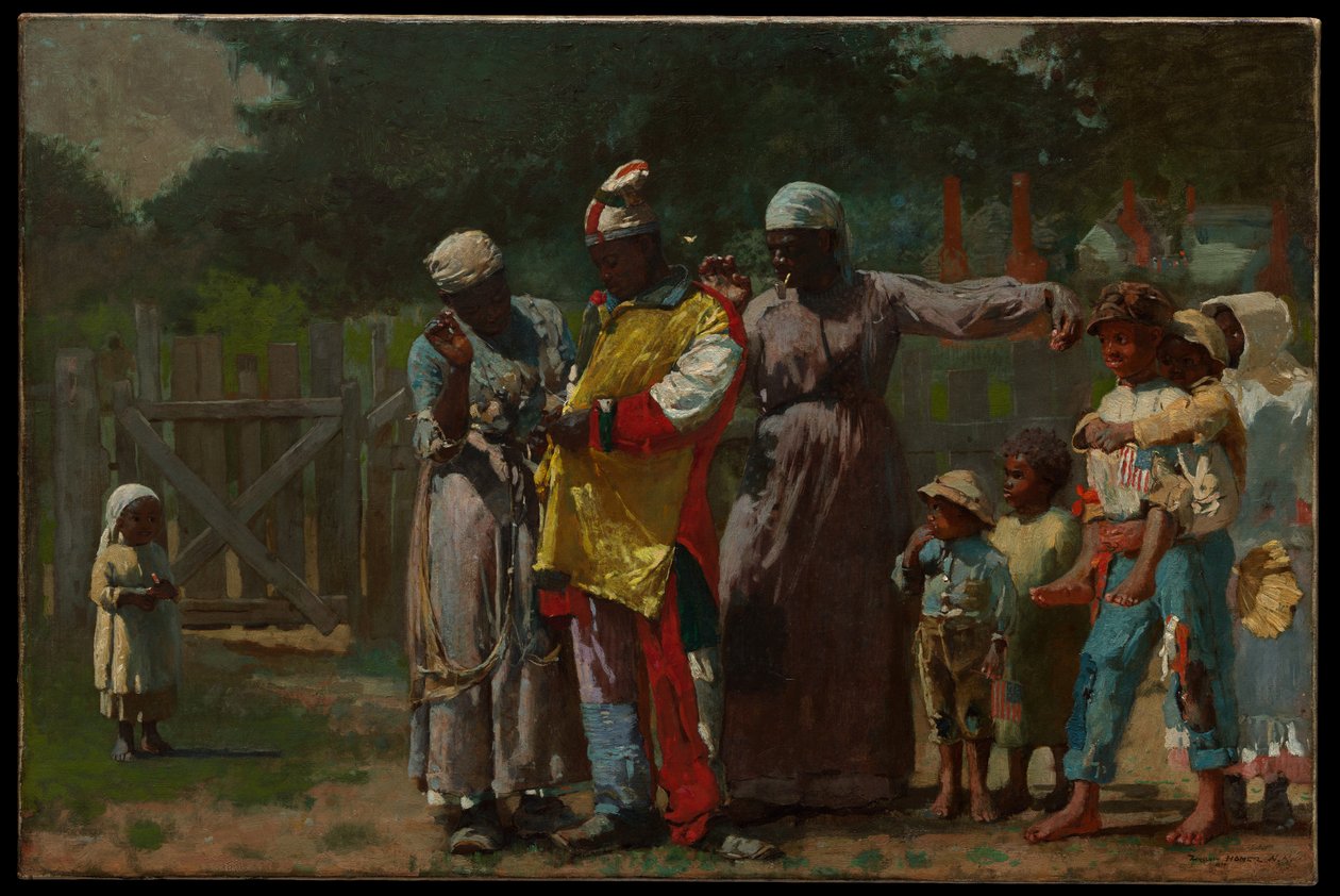 Påklædning til karnevallet af Winslow Homer