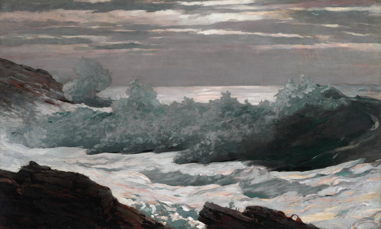 Tidlig morgen efter en storm på havet af Winslow Homer