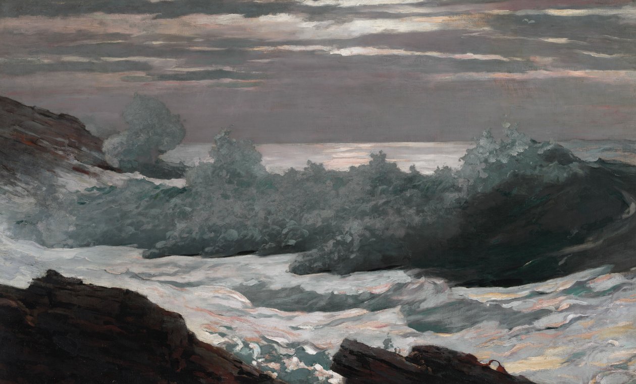Tidlig morgen efter en storm på havet, 1900-02 af Winslow Homer