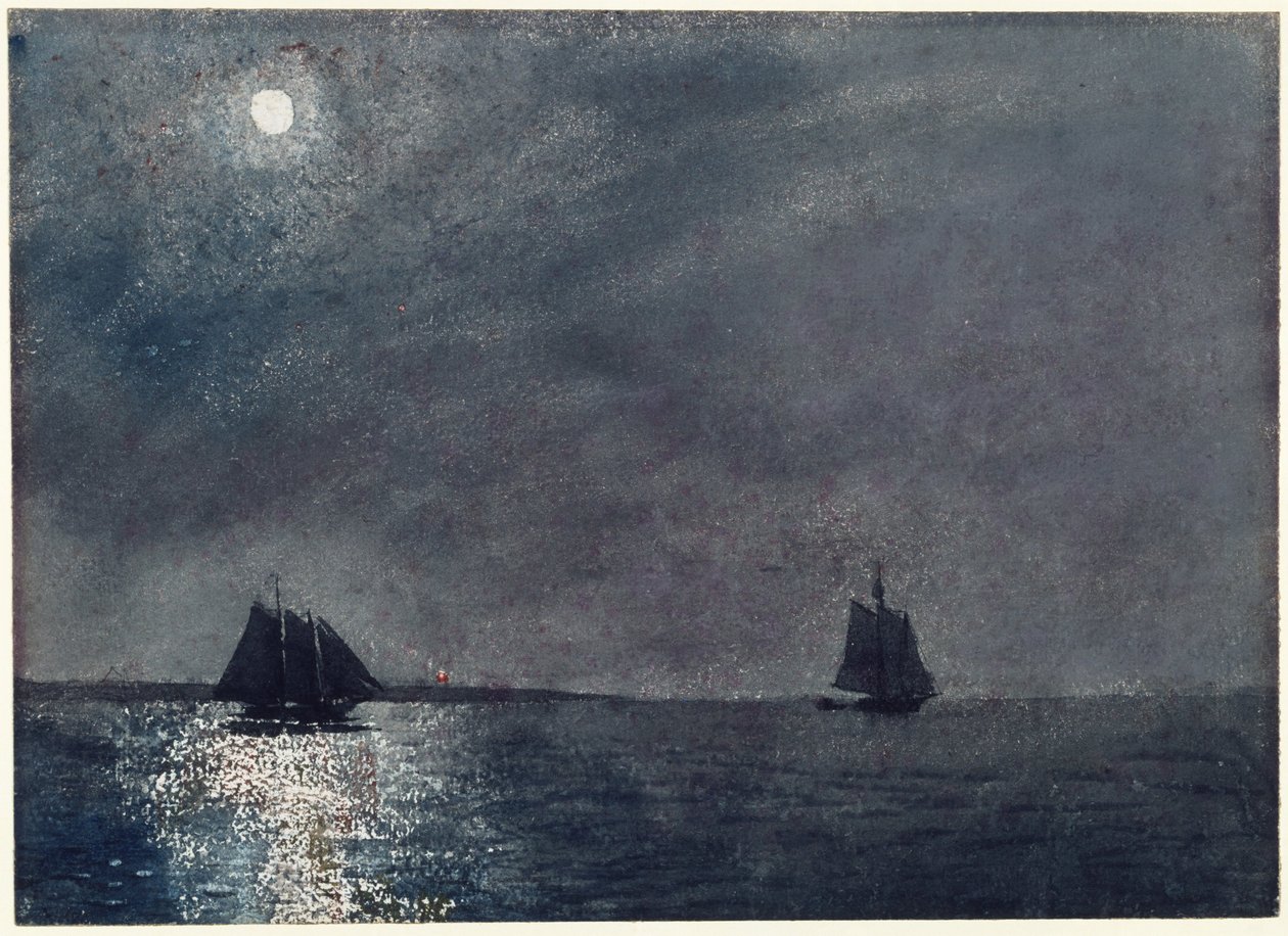Eastern Point Light af Winslow Homer