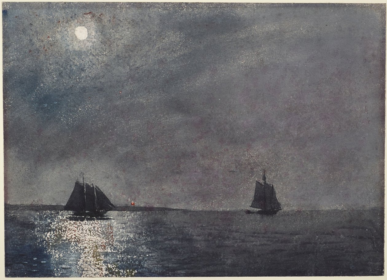 Eastern Point-fyrtårnet af Winslow Homer