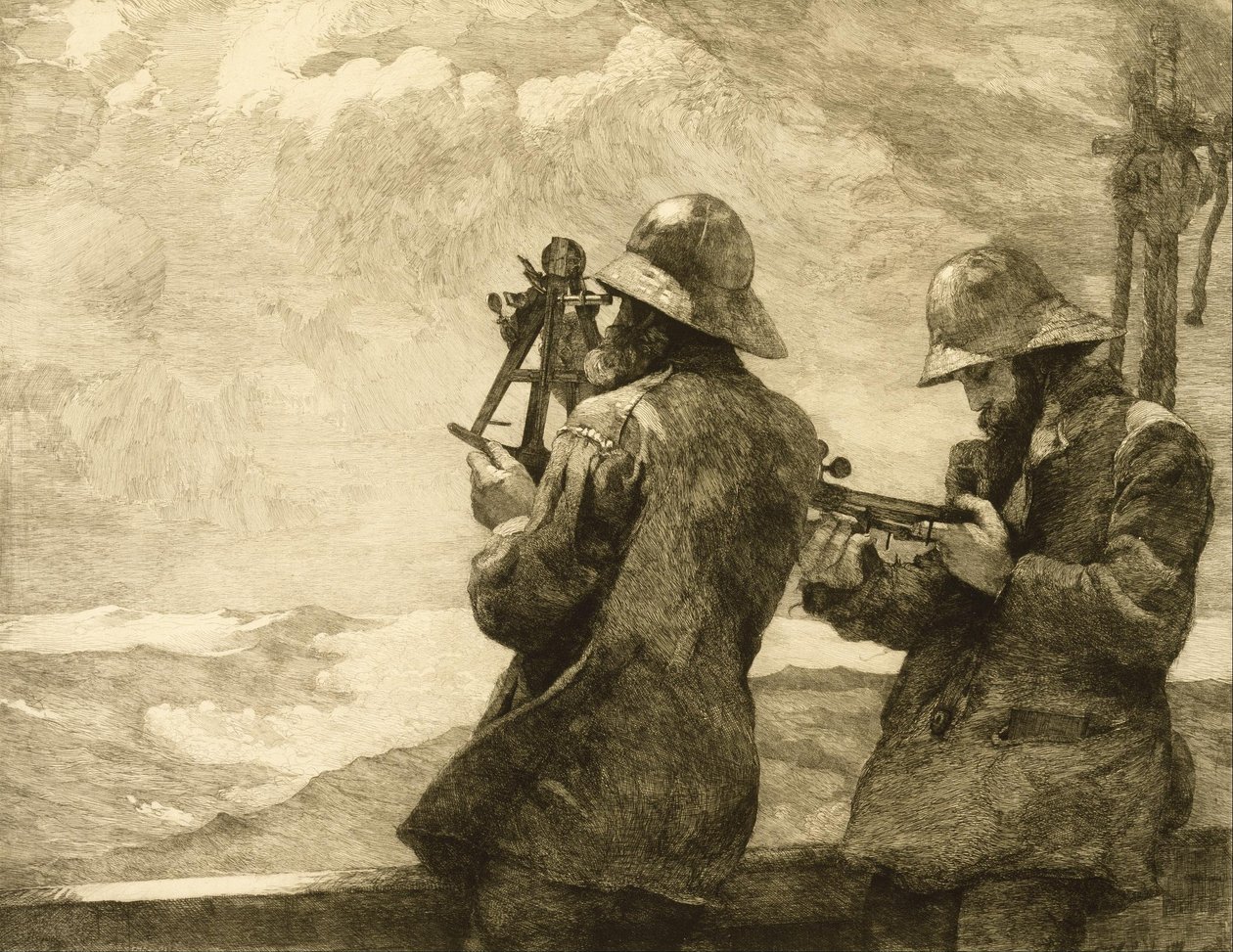 Otte klokker af Winslow Homer
