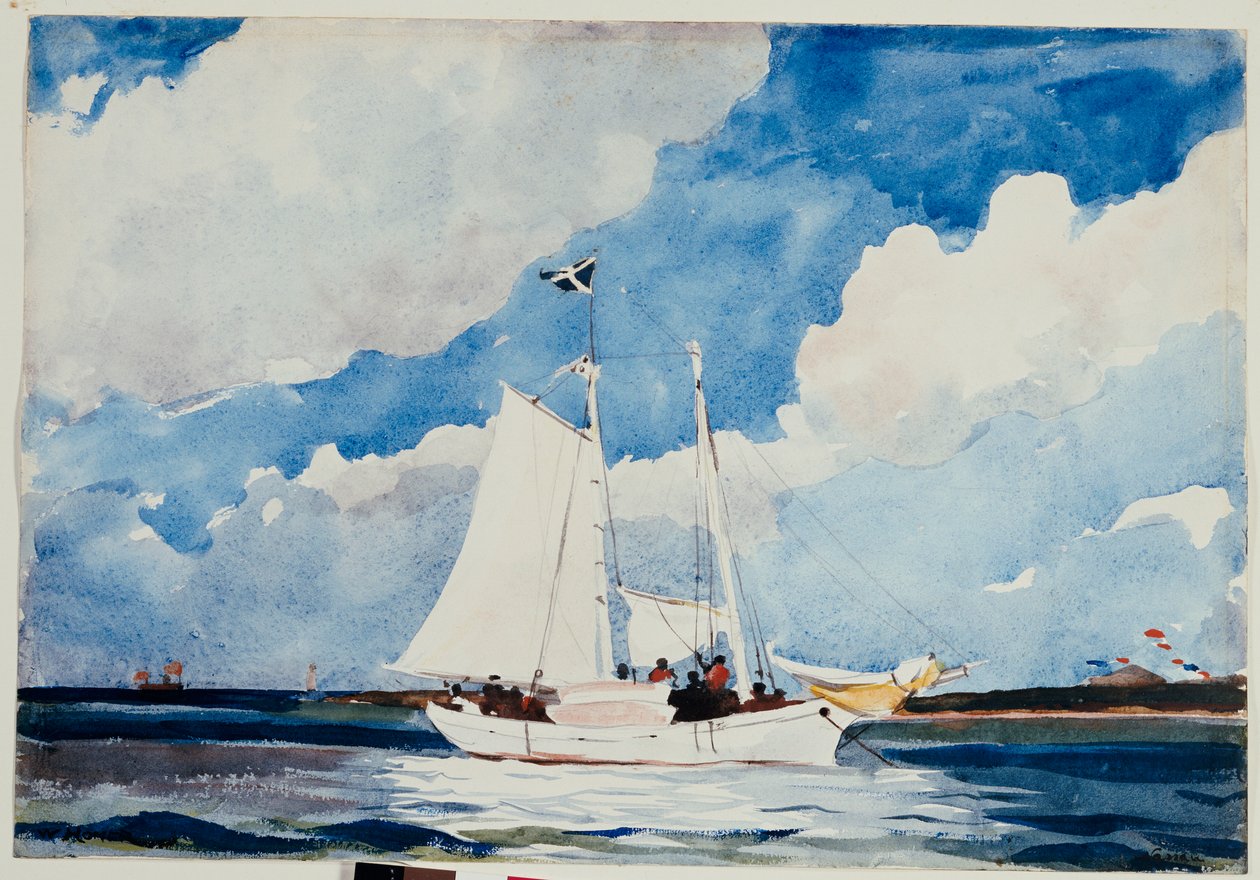Fiskeskonner, Nassau, ca. 1898-99 af Winslow Homer