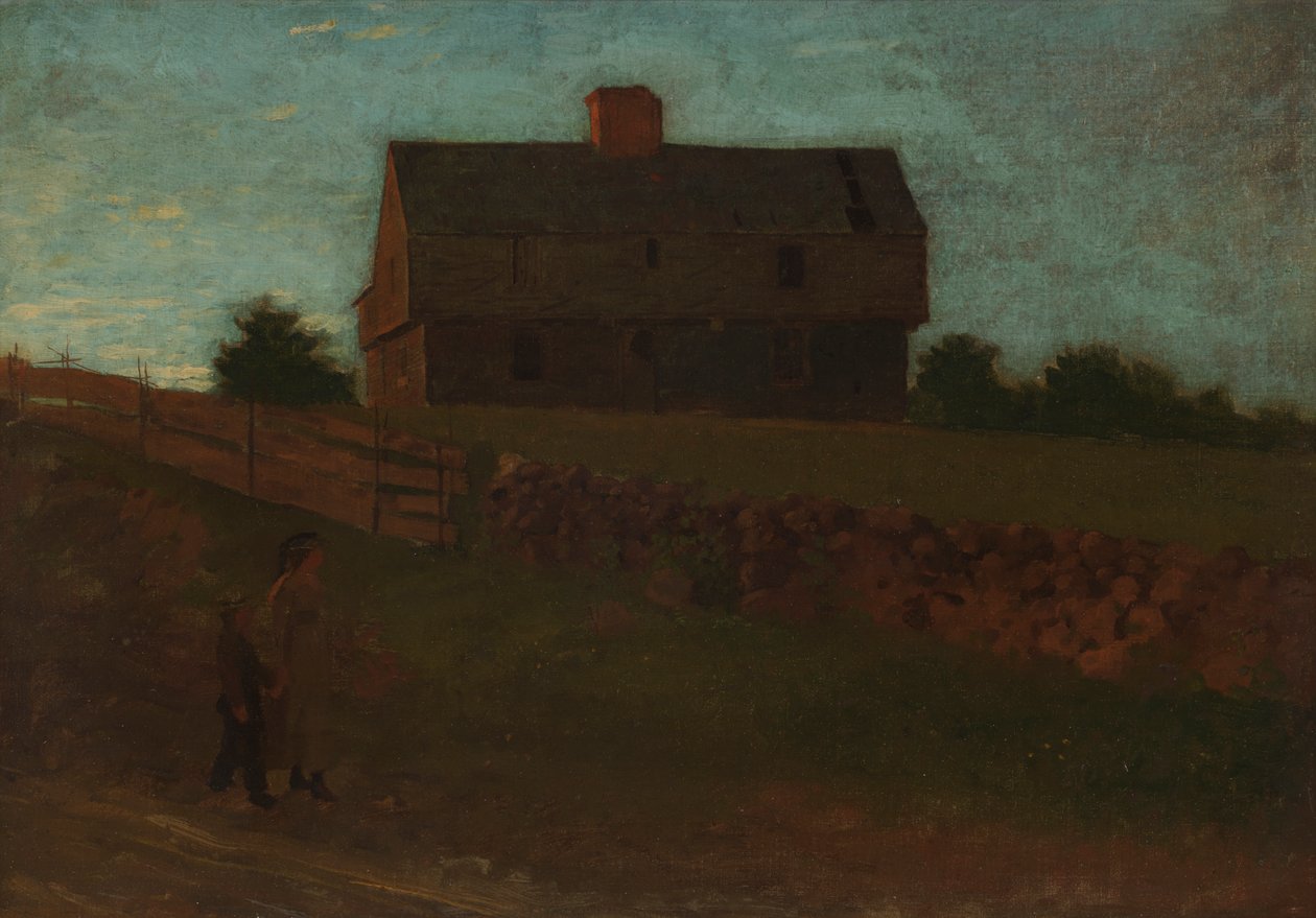 Garrison House, York, Maine af Winslow Homer