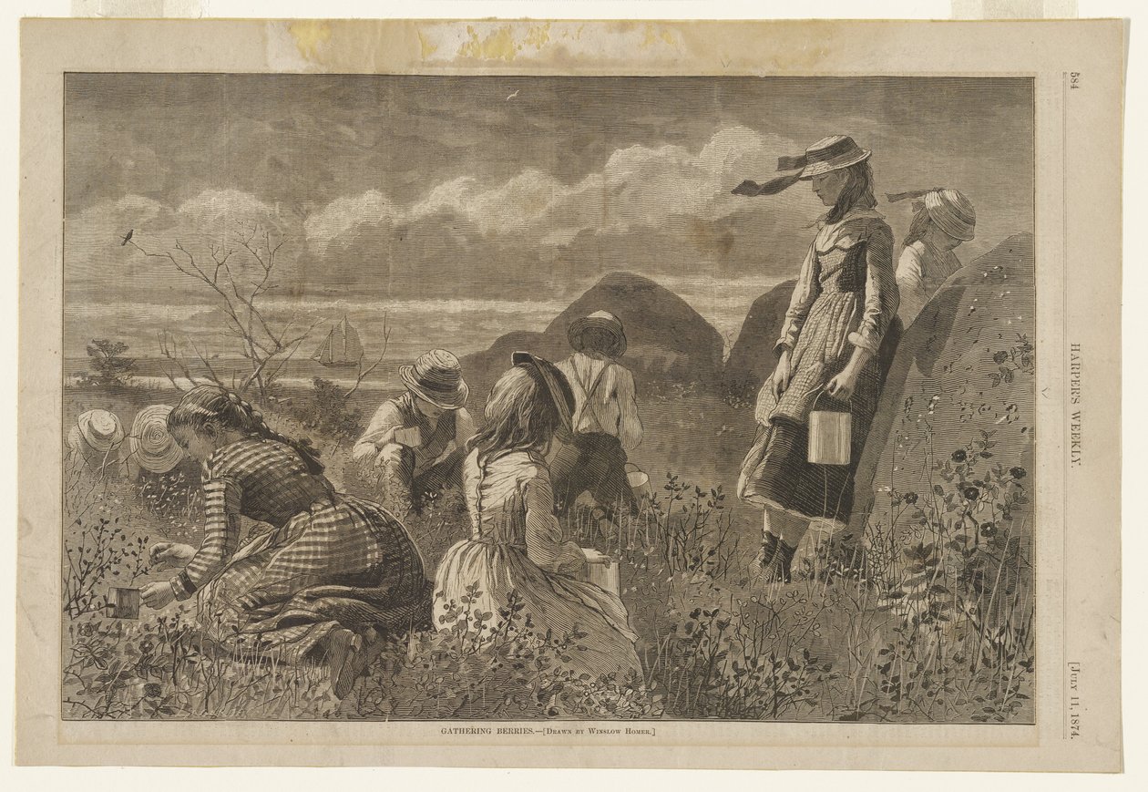 Bærplukning af Winslow Homer