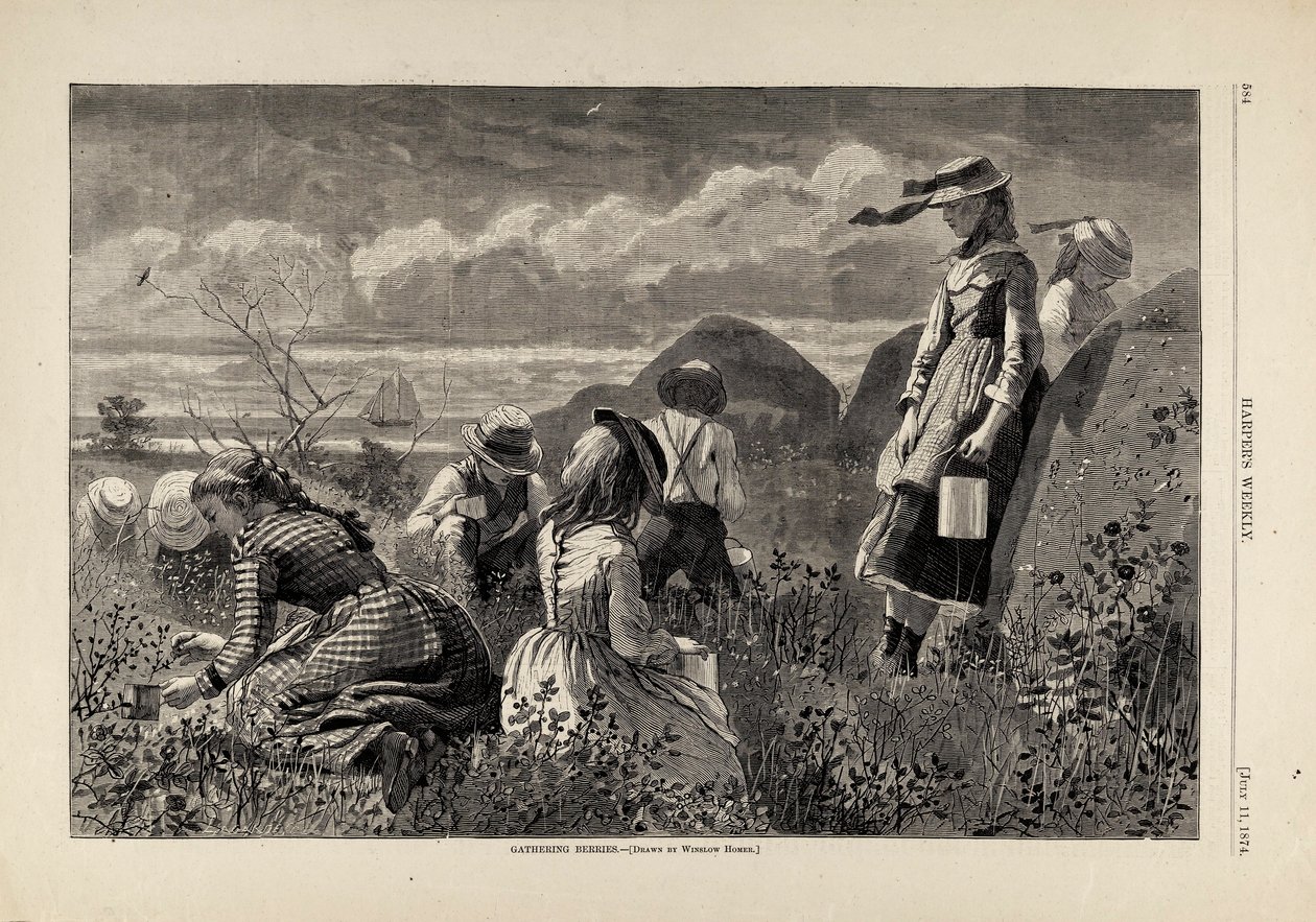 Gathering Berries, fra Harper