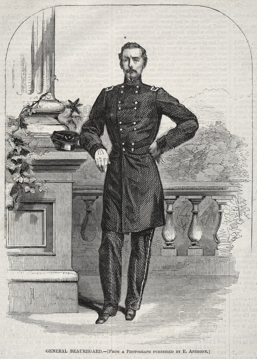 General Beauregard, 1861. af Winslow Homer