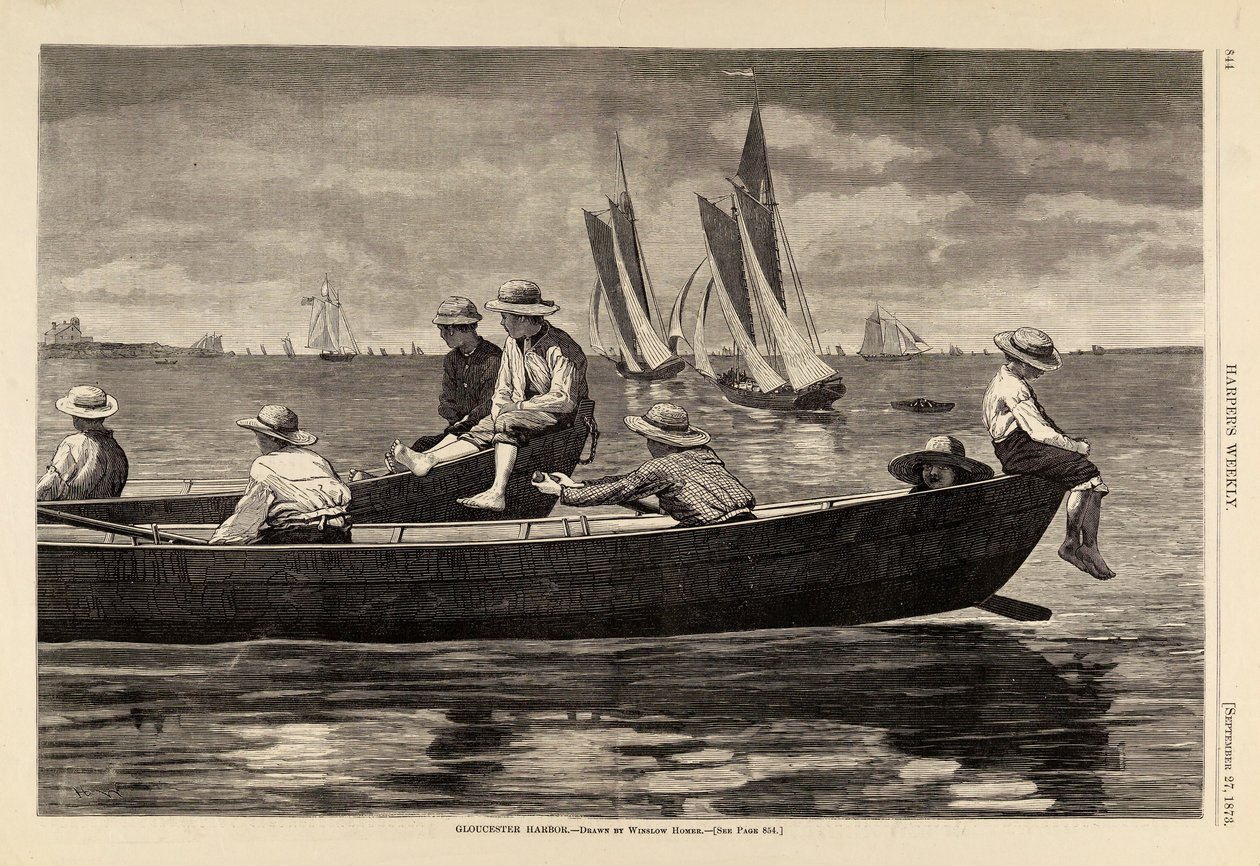 Gloucester Harbor, fra Harper