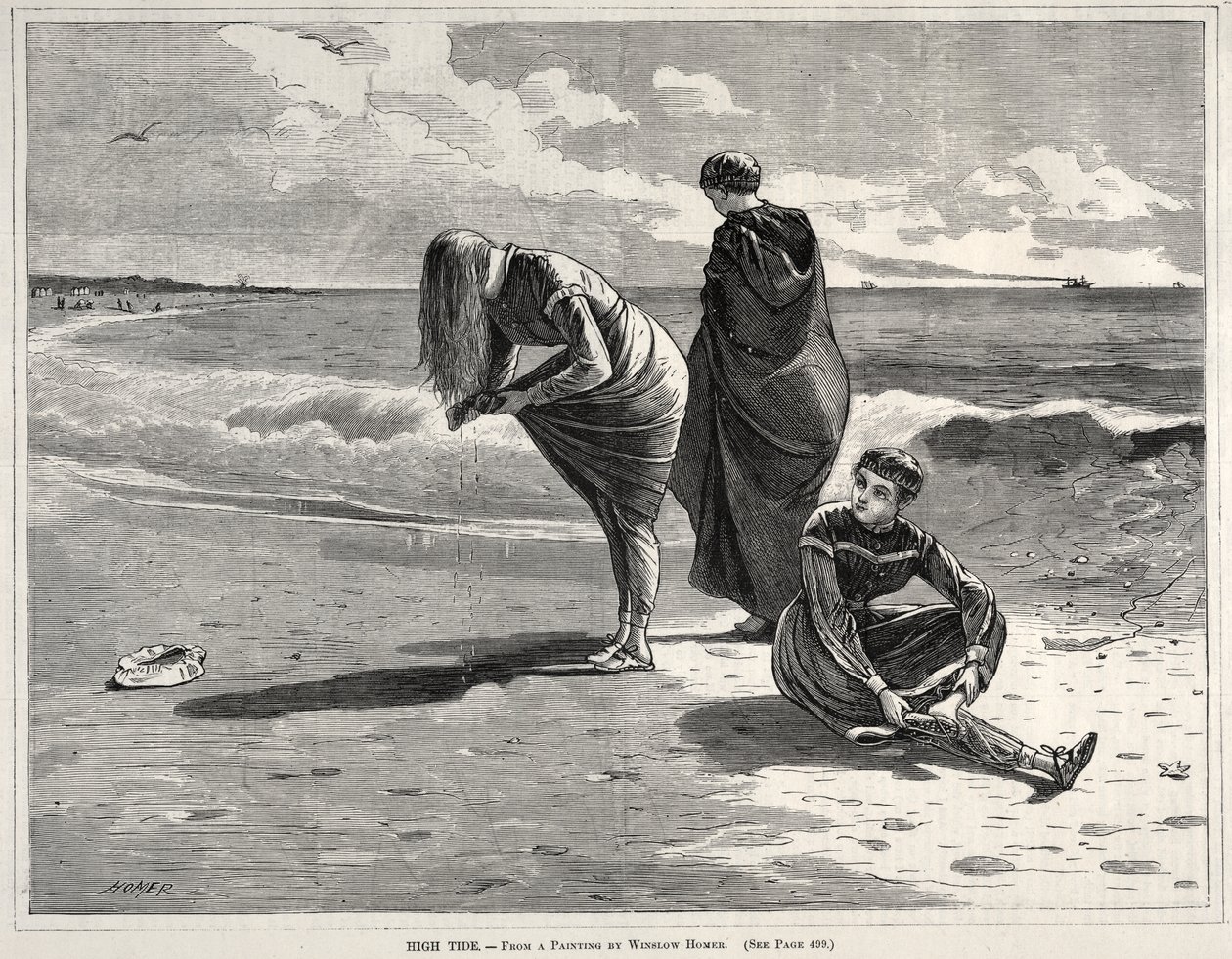 Højvande af Winslow Homer