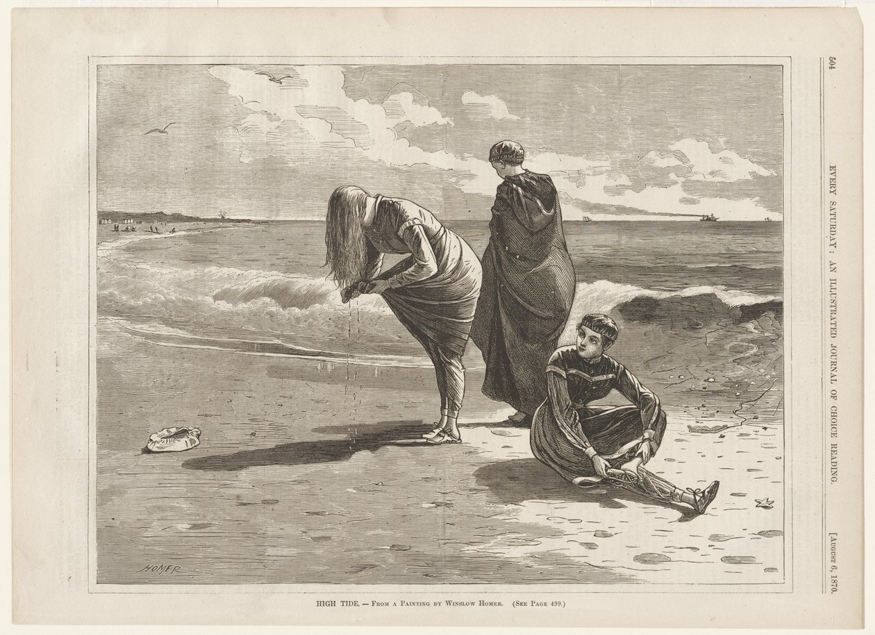 Højvande af Winslow Homer