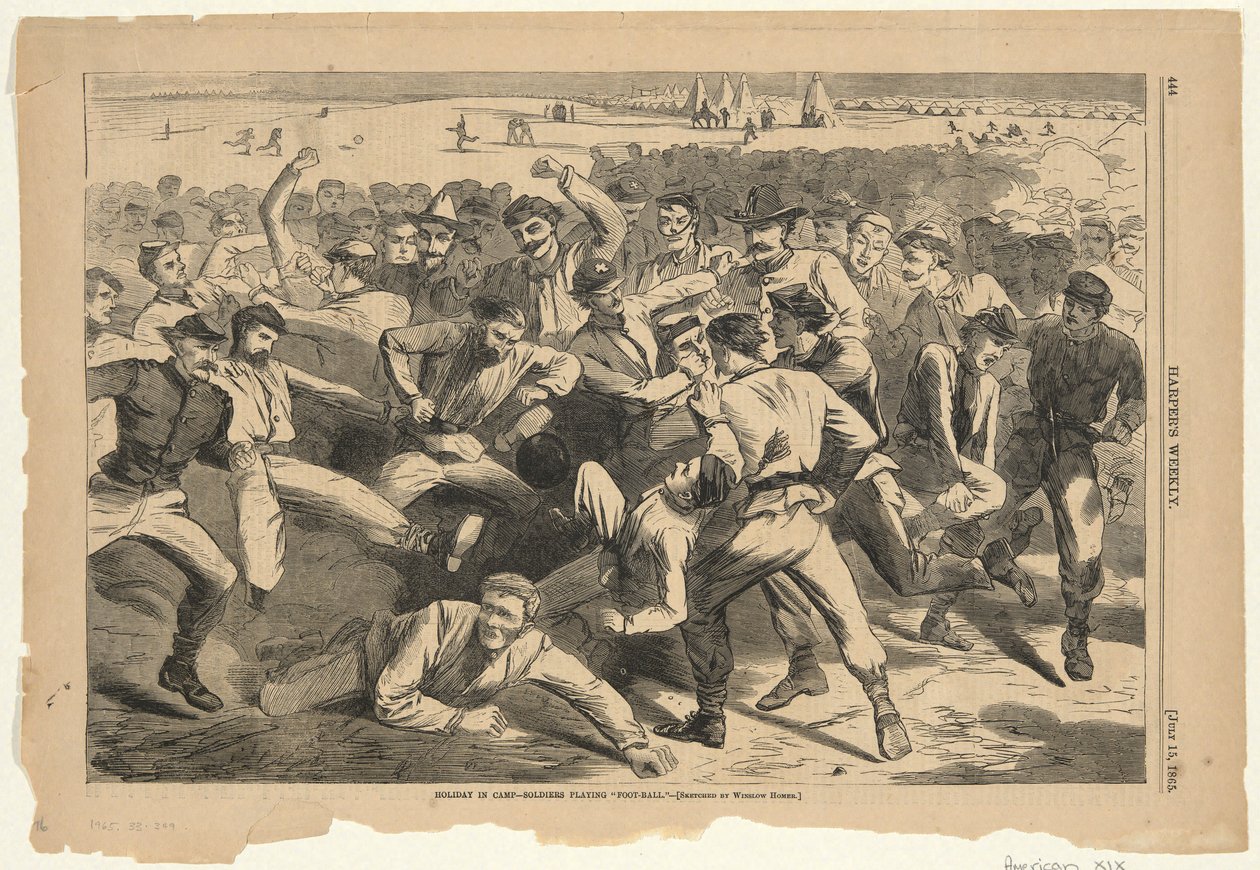 Ferie i lejren af Winslow Homer