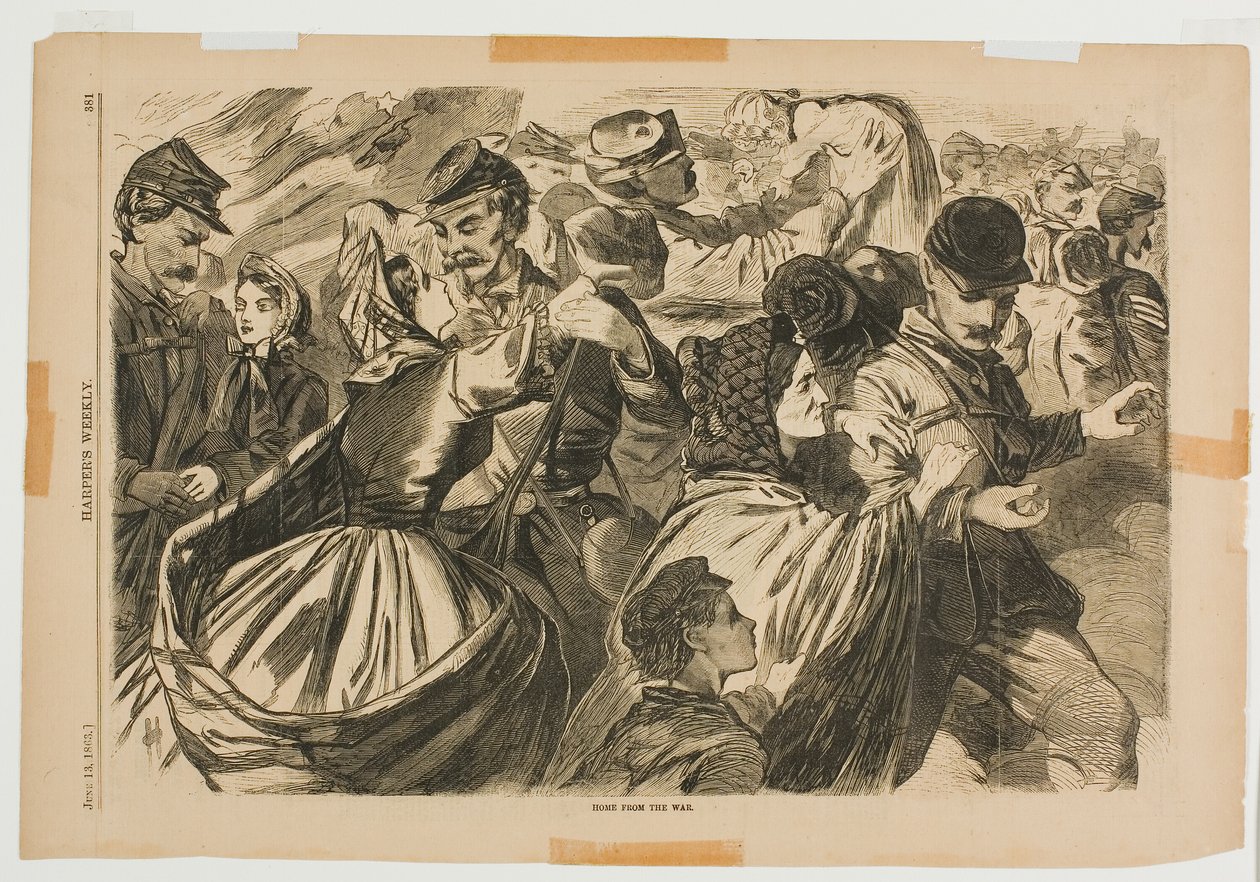 Hjem fra krigen af Winslow Homer
