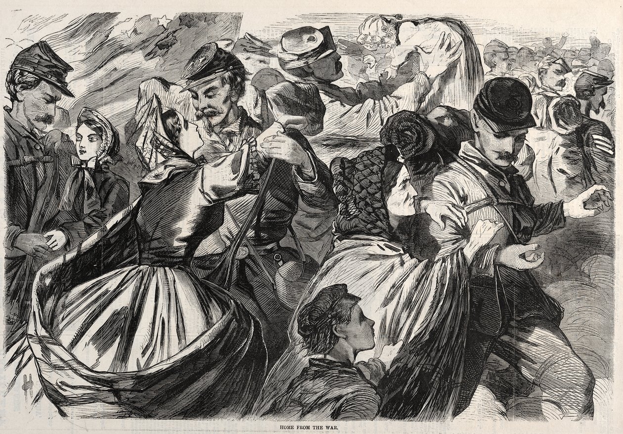 Hjem fra krigen af Winslow Homer