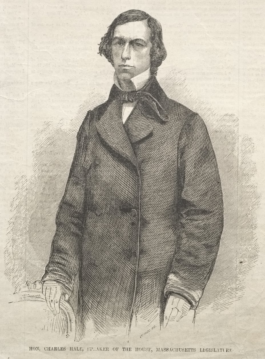Charles Hale, formand for Repræsentanternes Hus, Massachusetts’ lovgivende forsamling af Winslow Homer