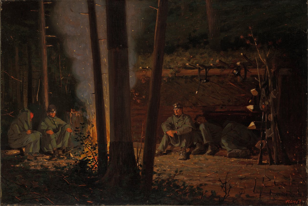 Foran Yorktown af Winslow Homer