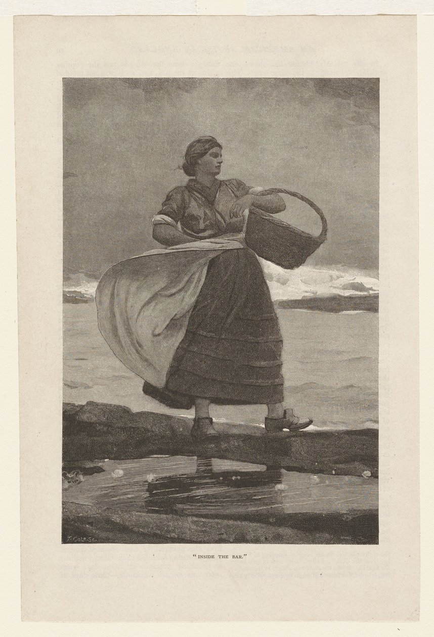 Inde i baren af Winslow Homer