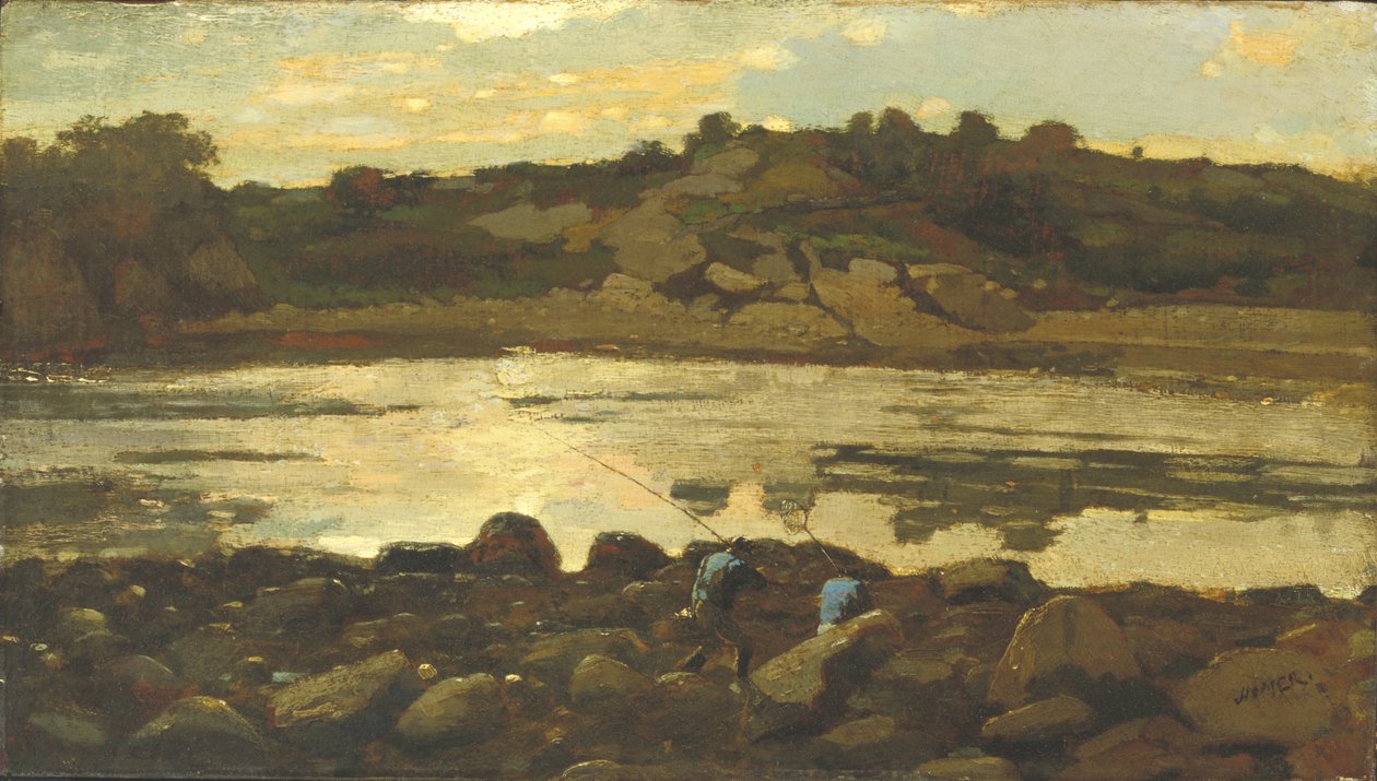 Lobster Cove, Manchester, Massachusetts af Winslow Homer