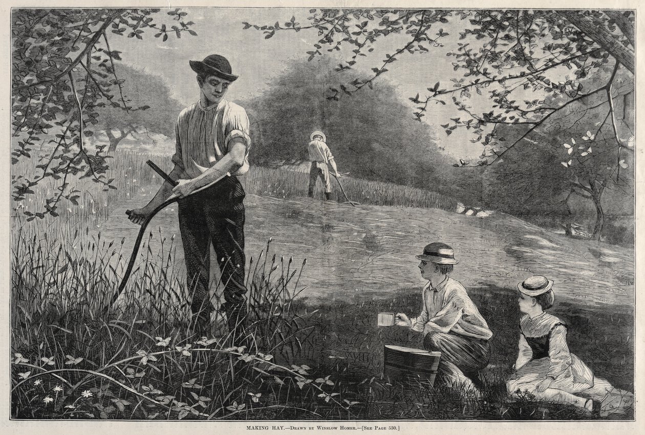 Fremstilling er, 182. af Winslow Homer