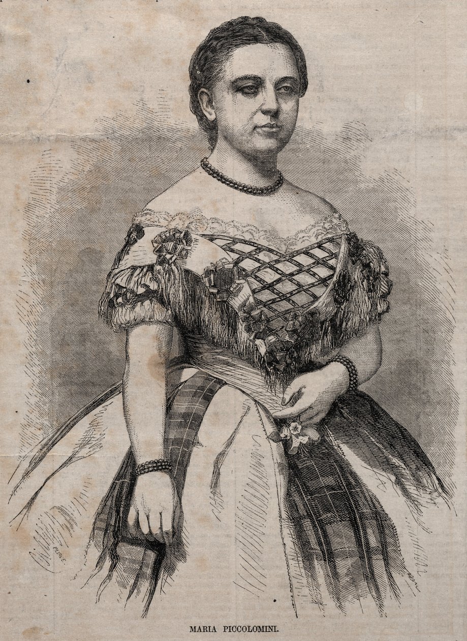 Maria Piccolomini af Winslow Homer