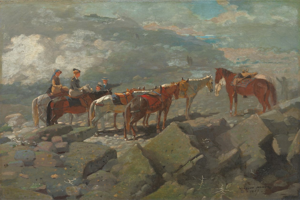 Mount Washington af Winslow Homer