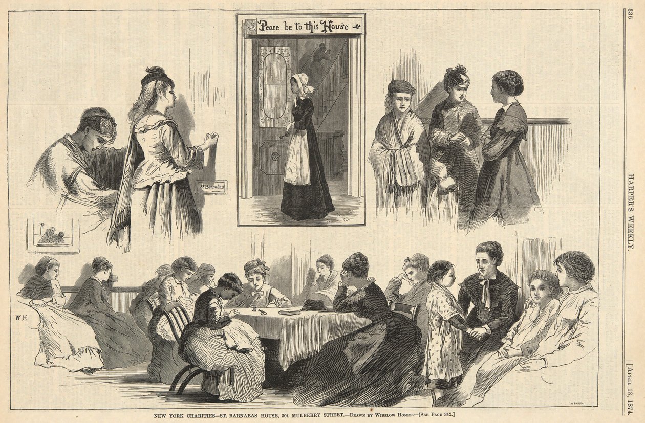 New York velgørende organisationer af Winslow Homer