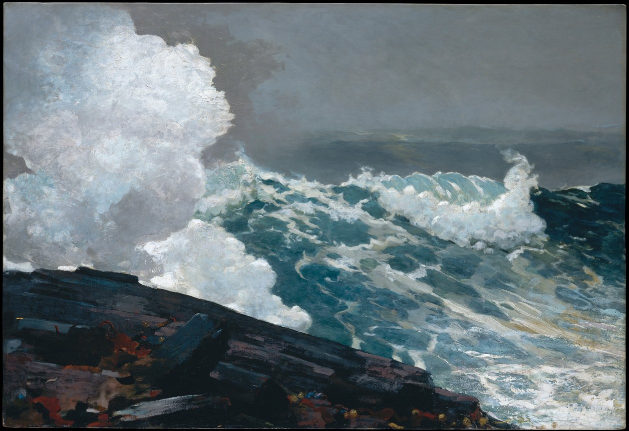 Nordøststorm af Winslow Homer