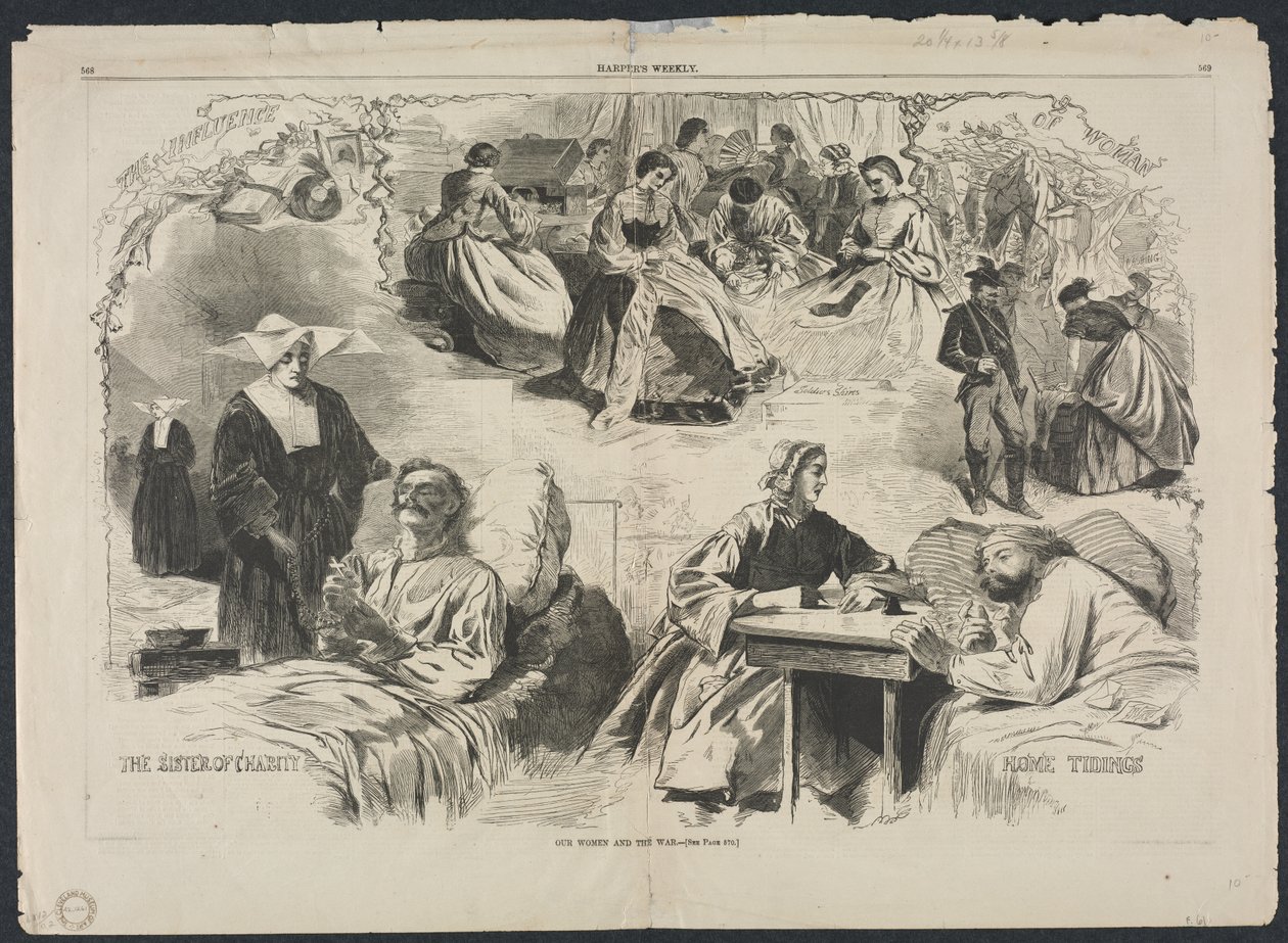 Vores kvinder og krigen af Winslow Homer