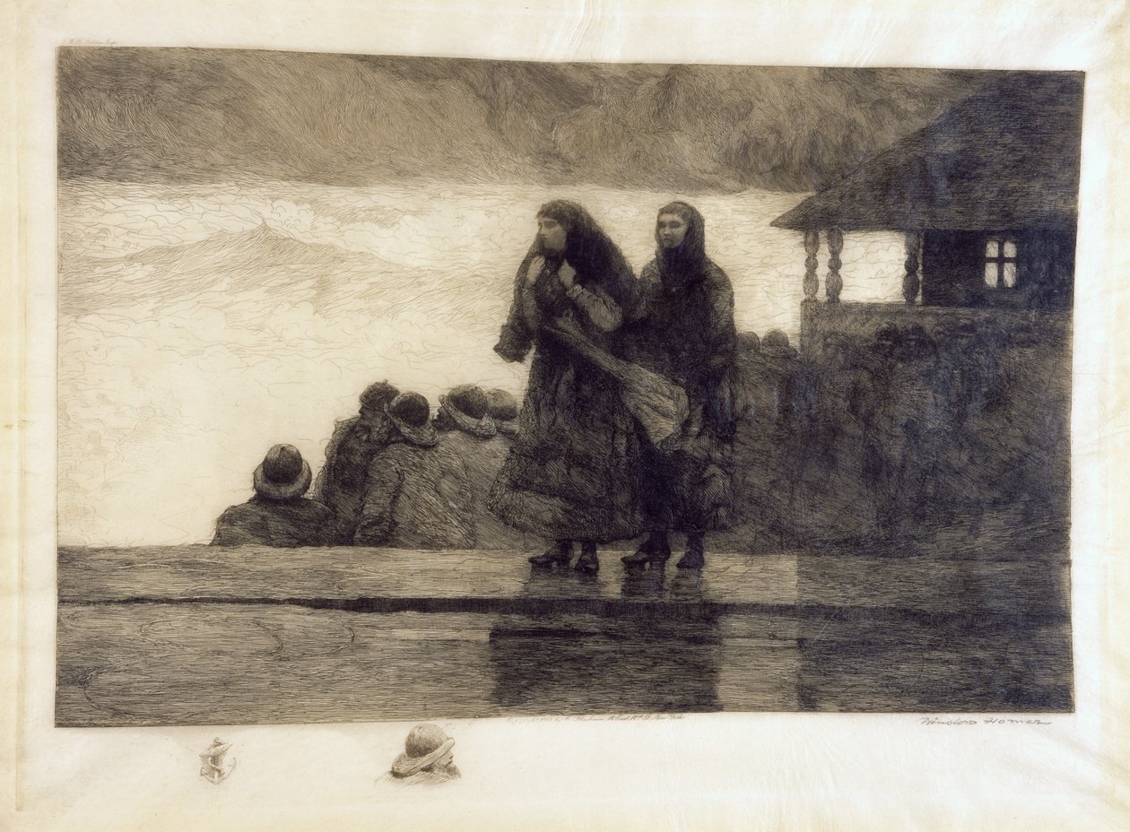 Havets farer af Winslow Homer