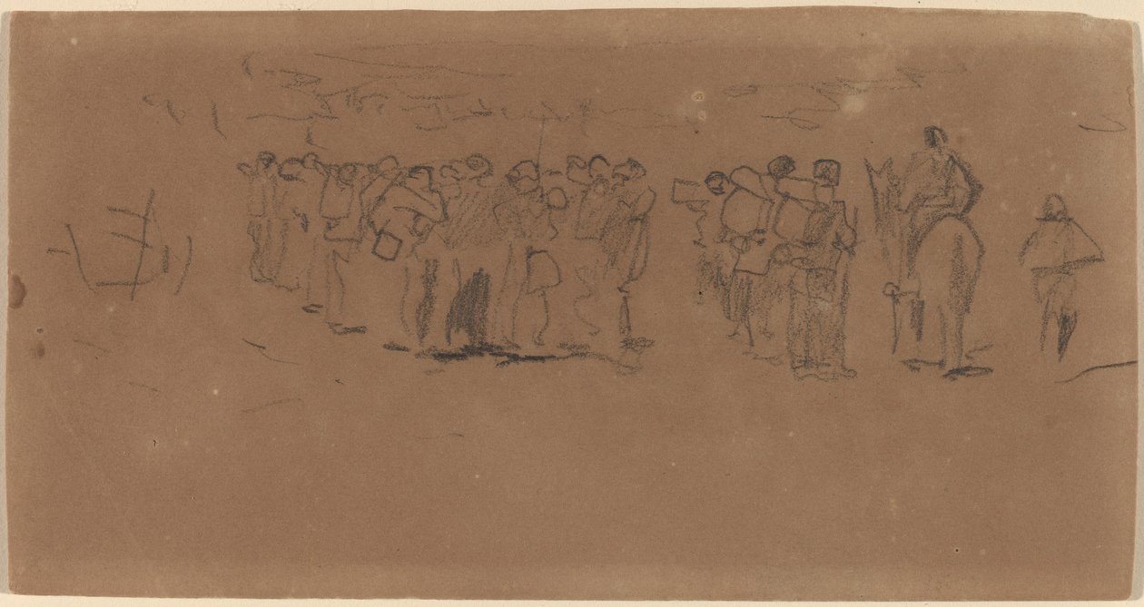 Forberedelse til marts af Winslow Homer