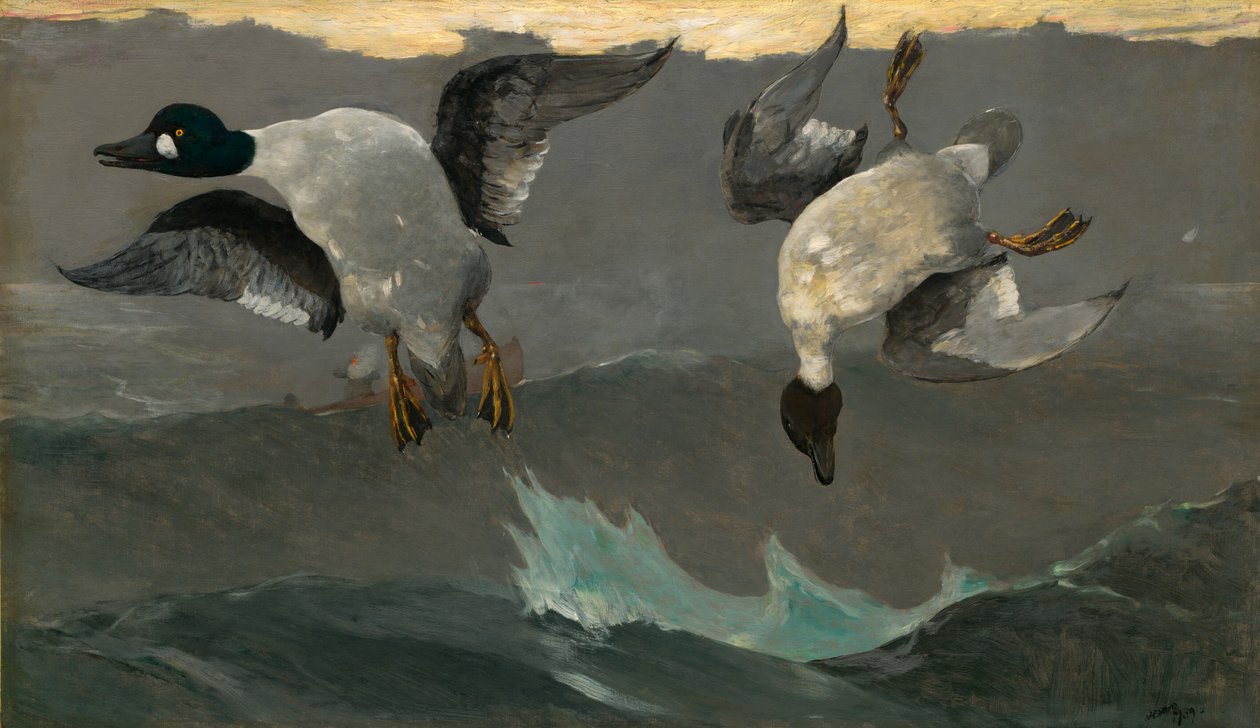 Højre og Venstre af Winslow Homer