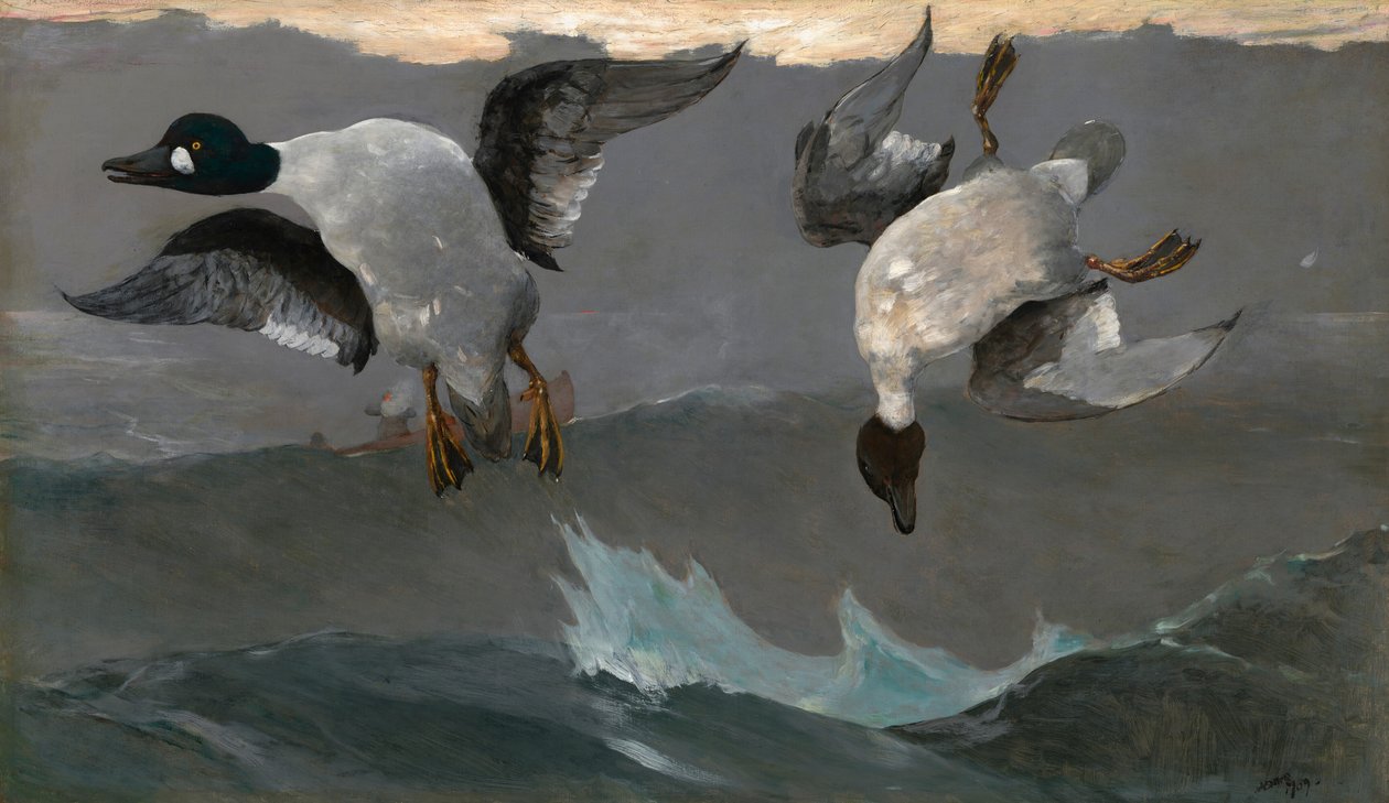Højre og venstre af Winslow Homer