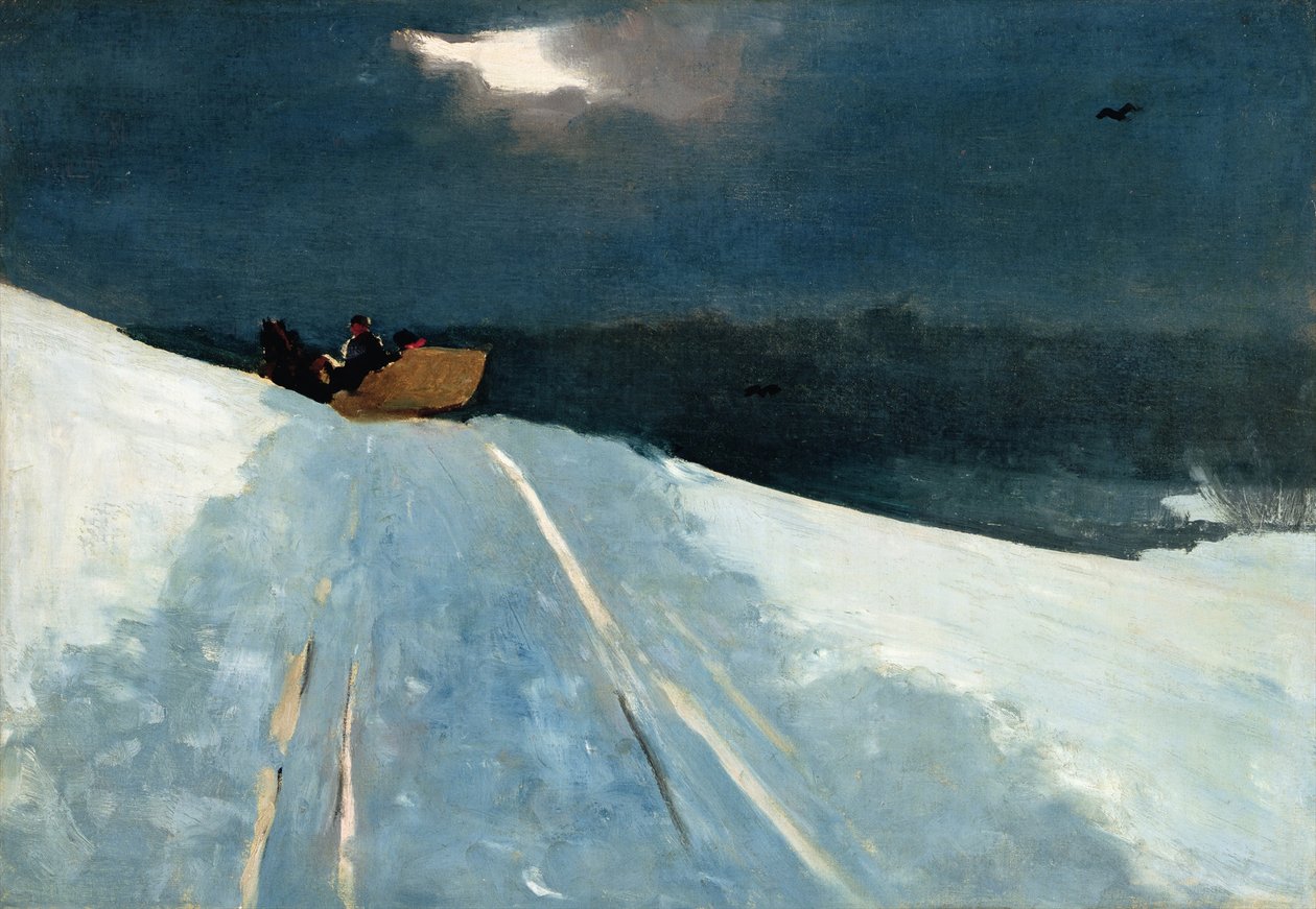 Slædetur af Winslow Homer