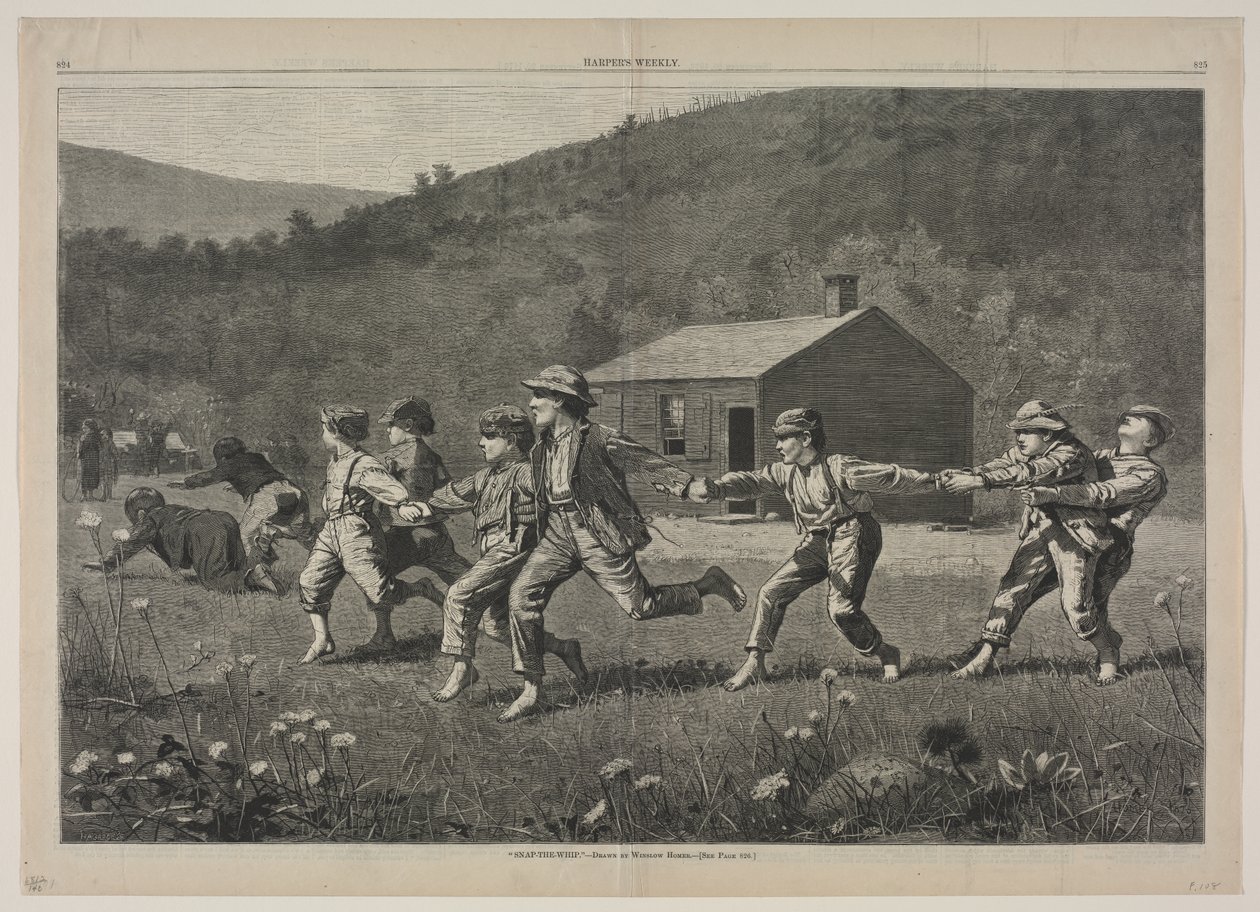 "Snap-the-Whip" af Winslow Homer