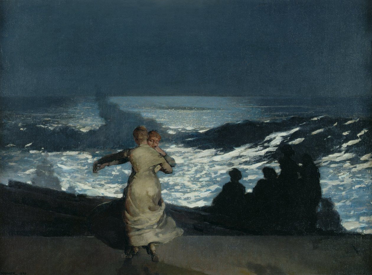 Sommernat, 1890 af Winslow Homer