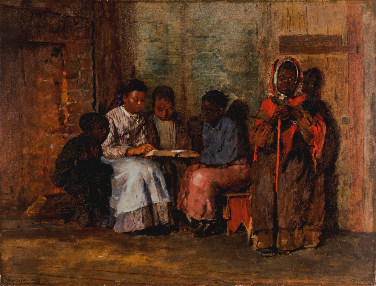 Søndag morgen i Virginia af Winslow Homer