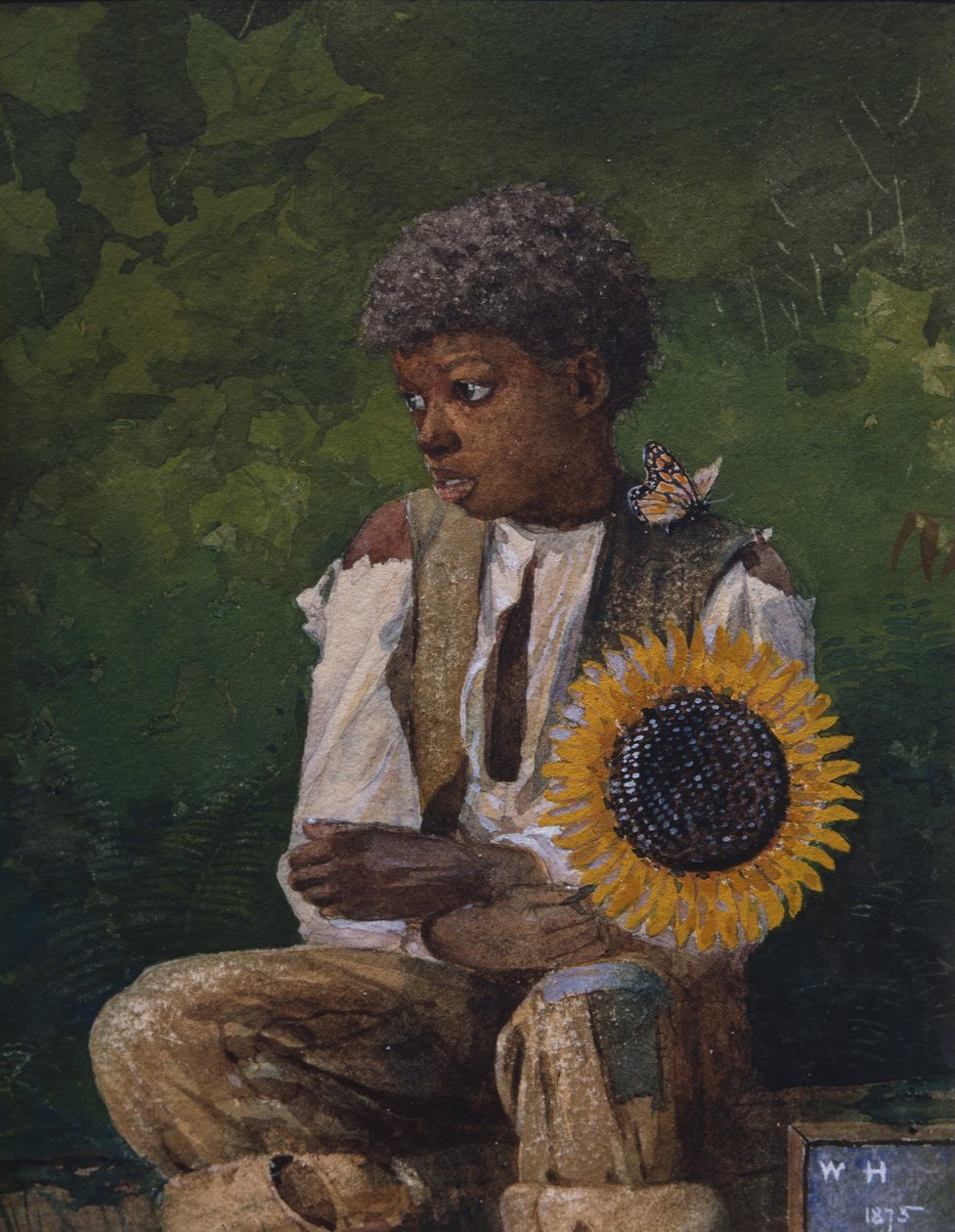At tage Sunflower med til læreren af Winslow Homer