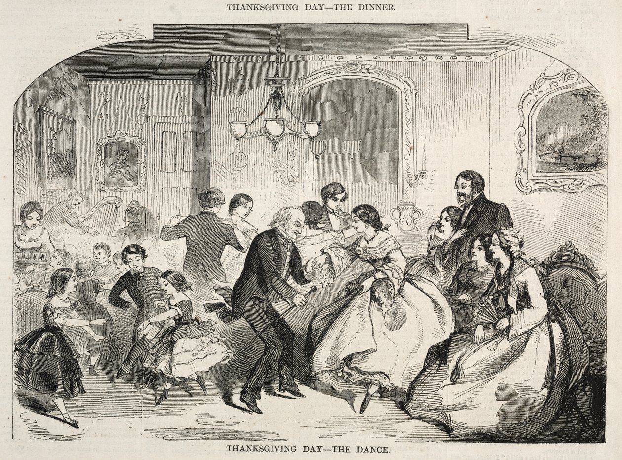 Thanksgiving – Dansen af Winslow Homer