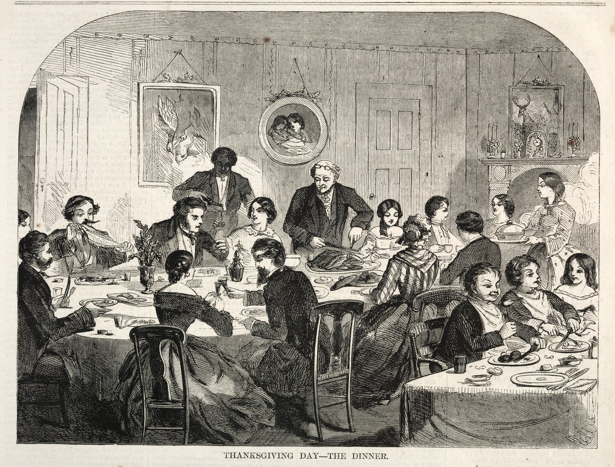 Thanksgiving – Middagen af Winslow Homer