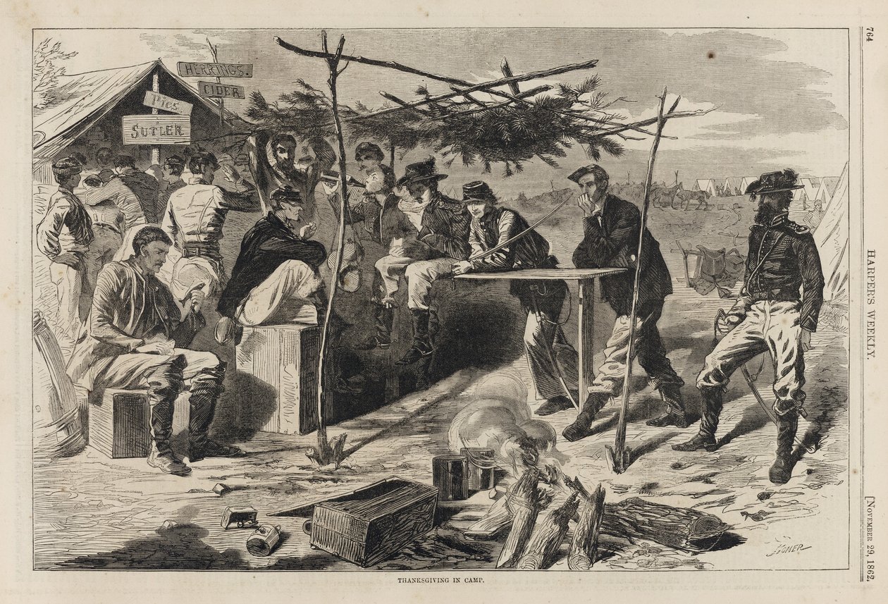 Thanksgiving in Camp, udgivet af Harper