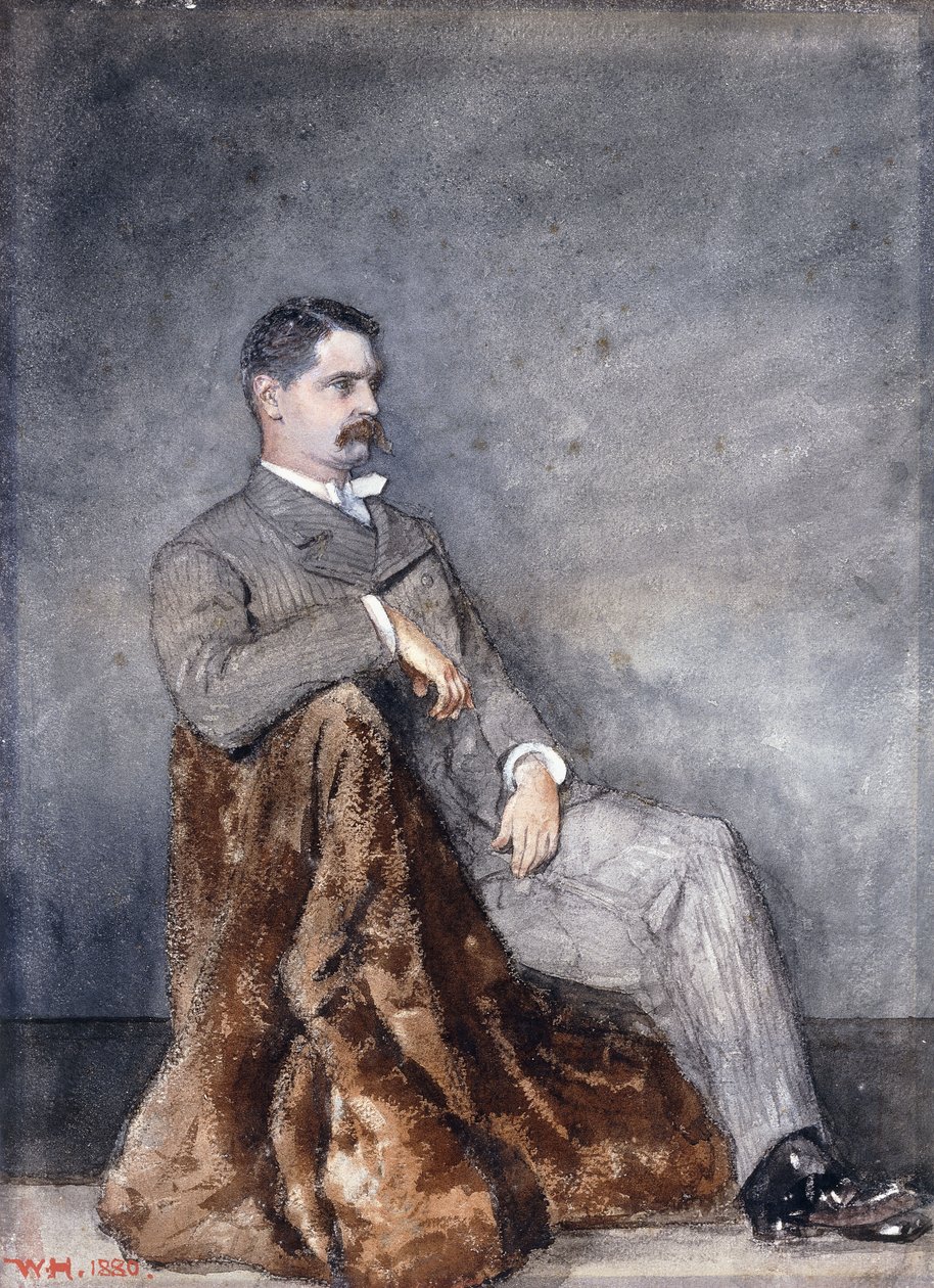 Kunstnerens bror, Charles Savage Homer, Jr., 1880 af Winslow Homer