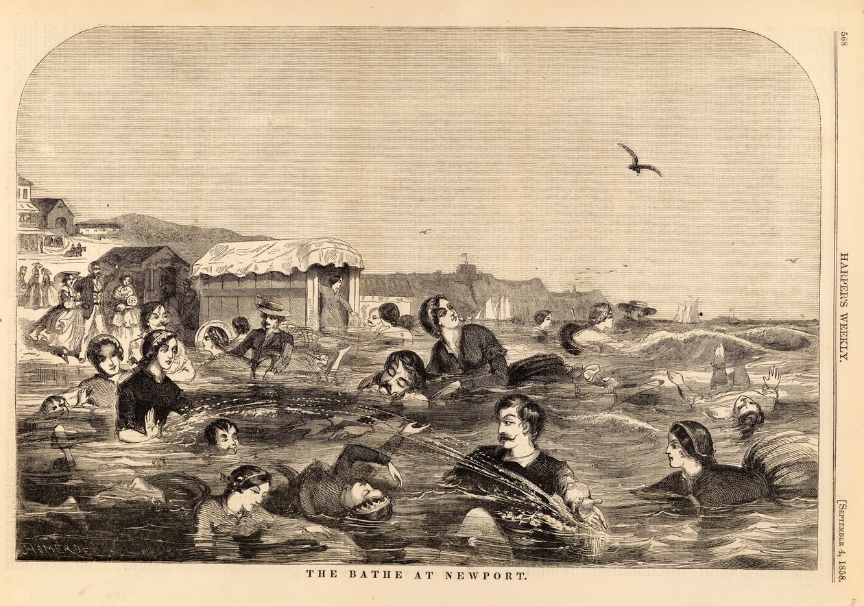 The Bathe [sic] at Newport, fra Harper