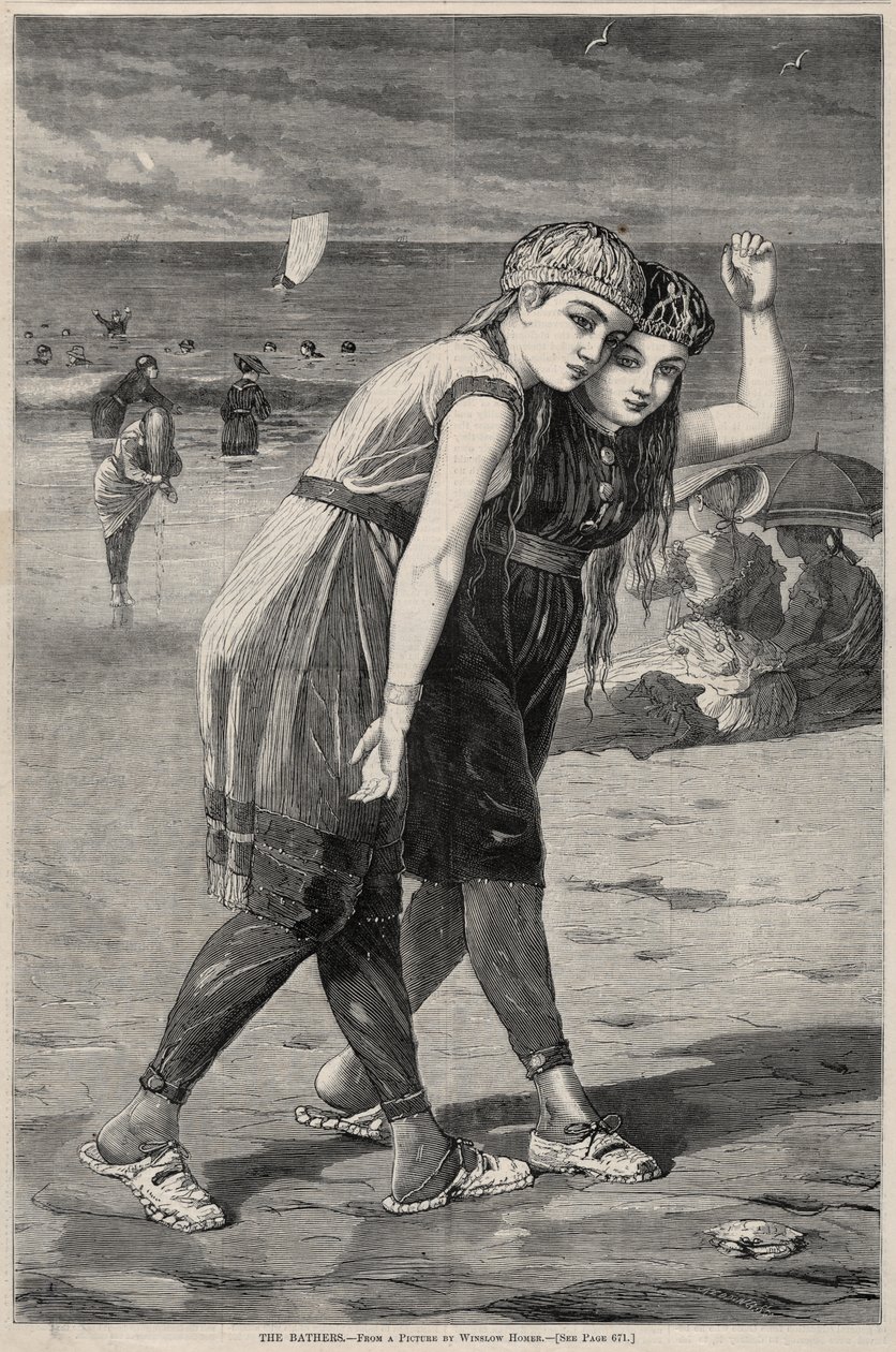 Badegæsterne af Winslow Homer
