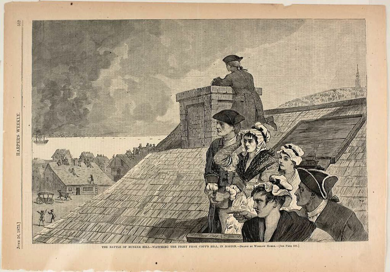 Slaget ved Bunker Hill - at se kampen fra Copp