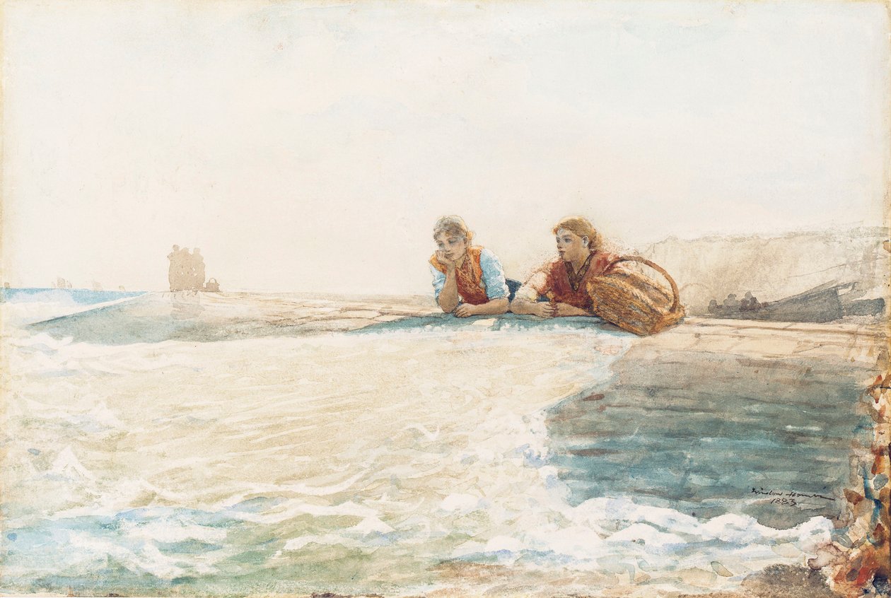 Bølgeren, 1883 af Winslow Homer