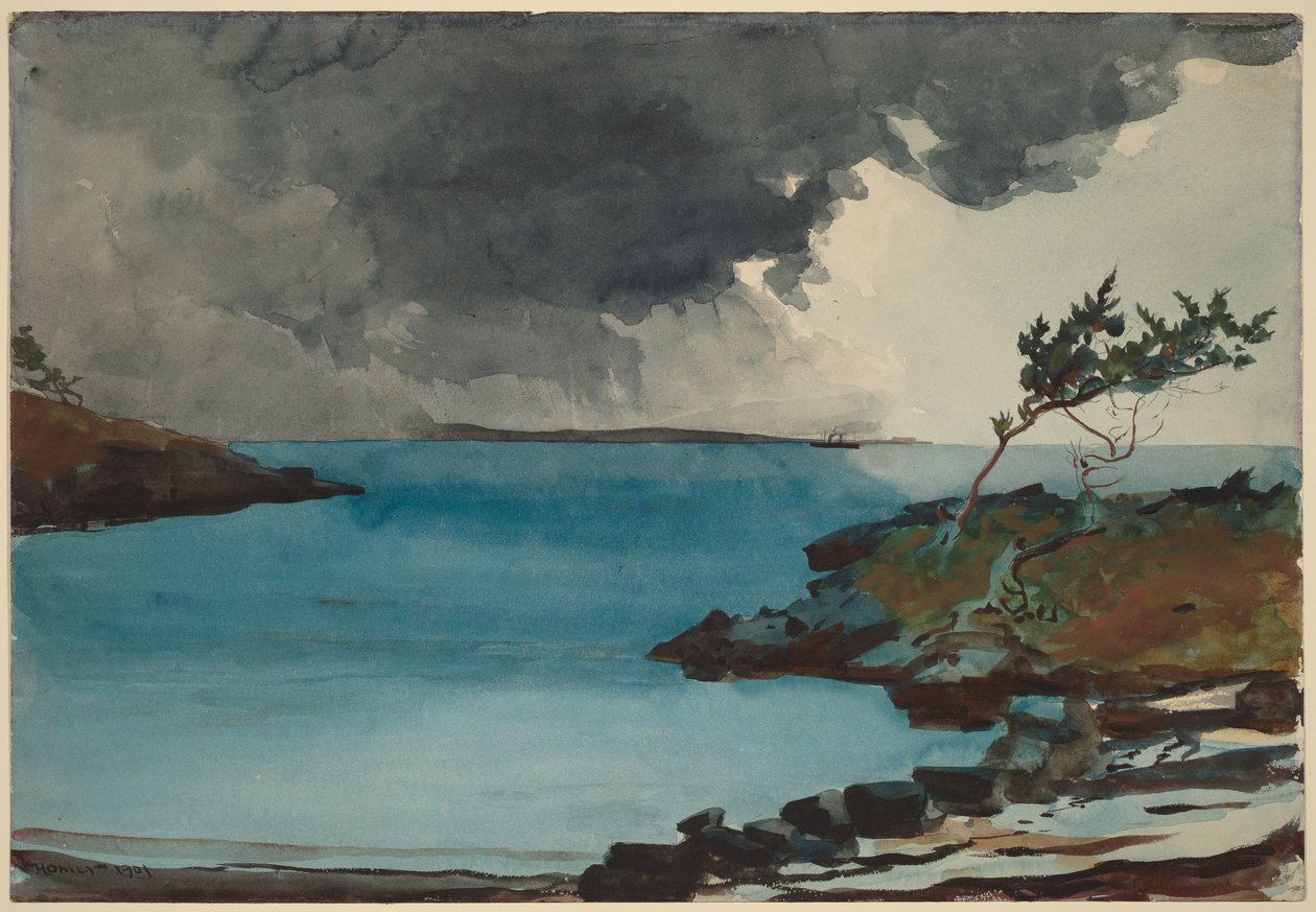 Den forestående storm af Winslow Homer