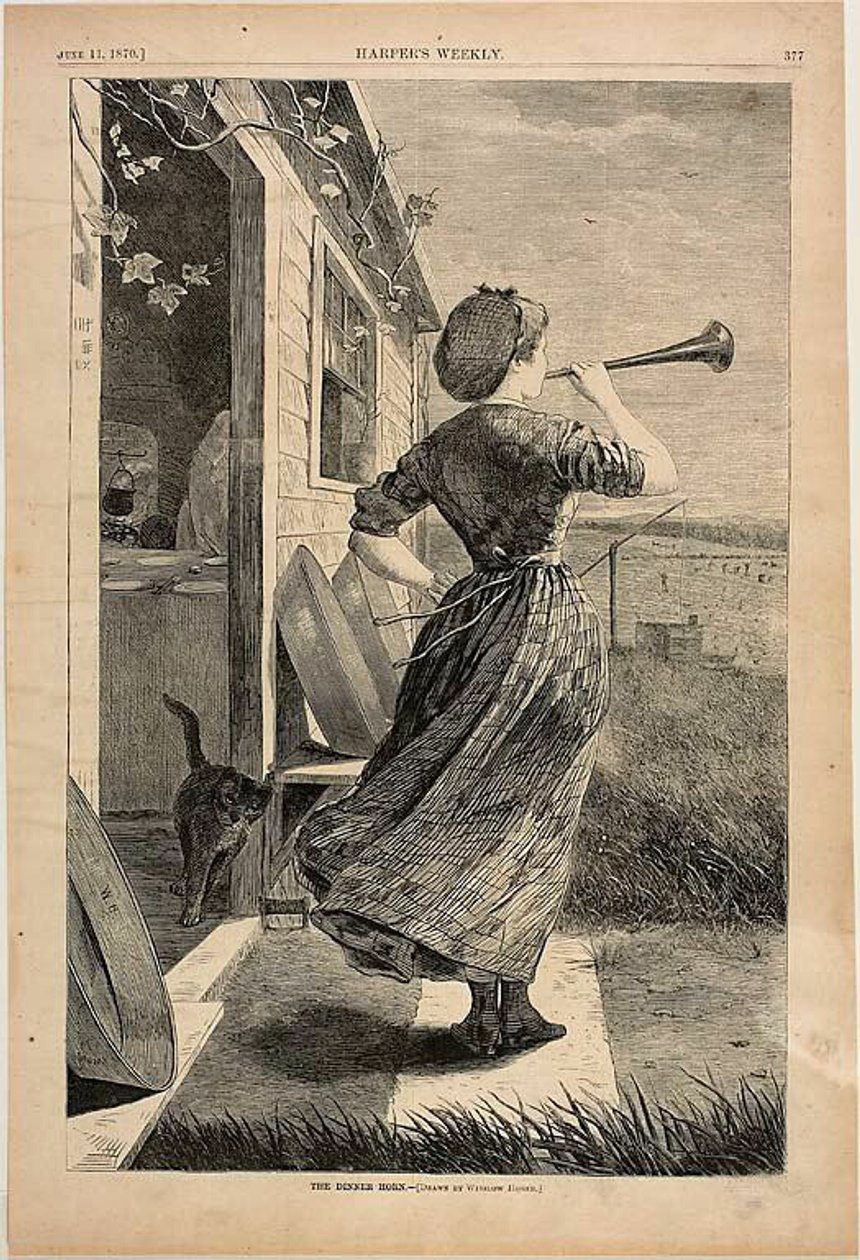 Middagshornet af Winslow Homer