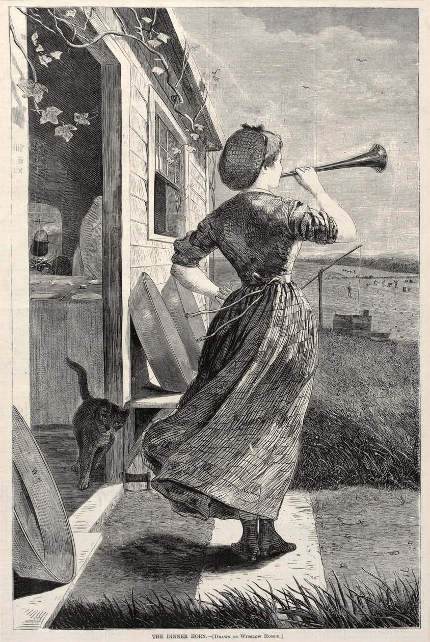 Middagshornet af Winslow Homer