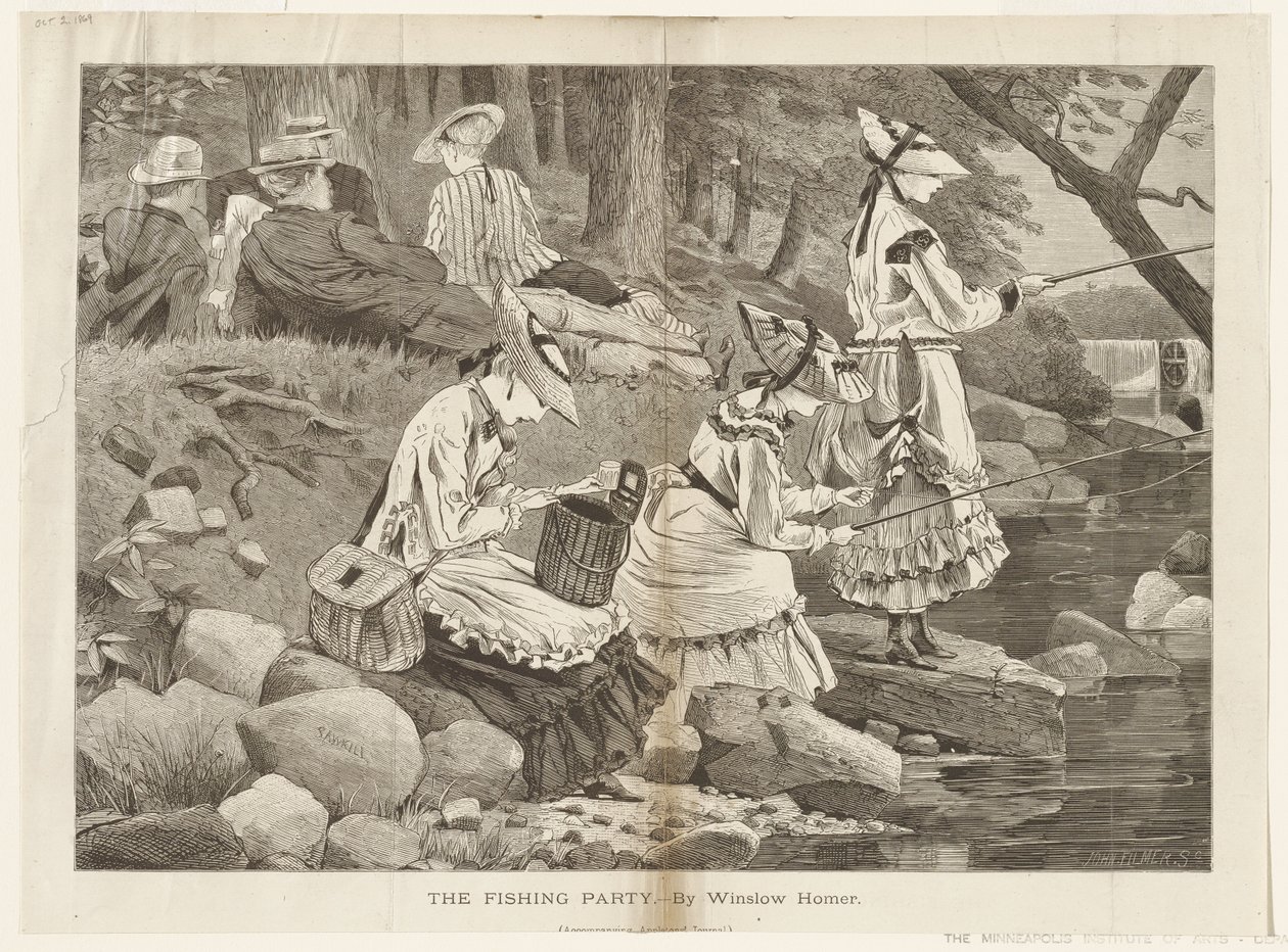Fiskeselskabet af Winslow Homer